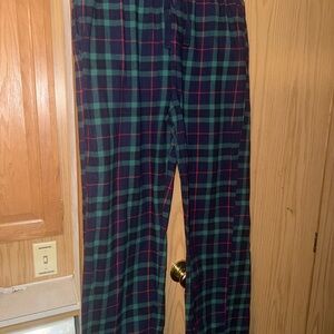 RedHead Plaid Pajama Pants - Blue and Green